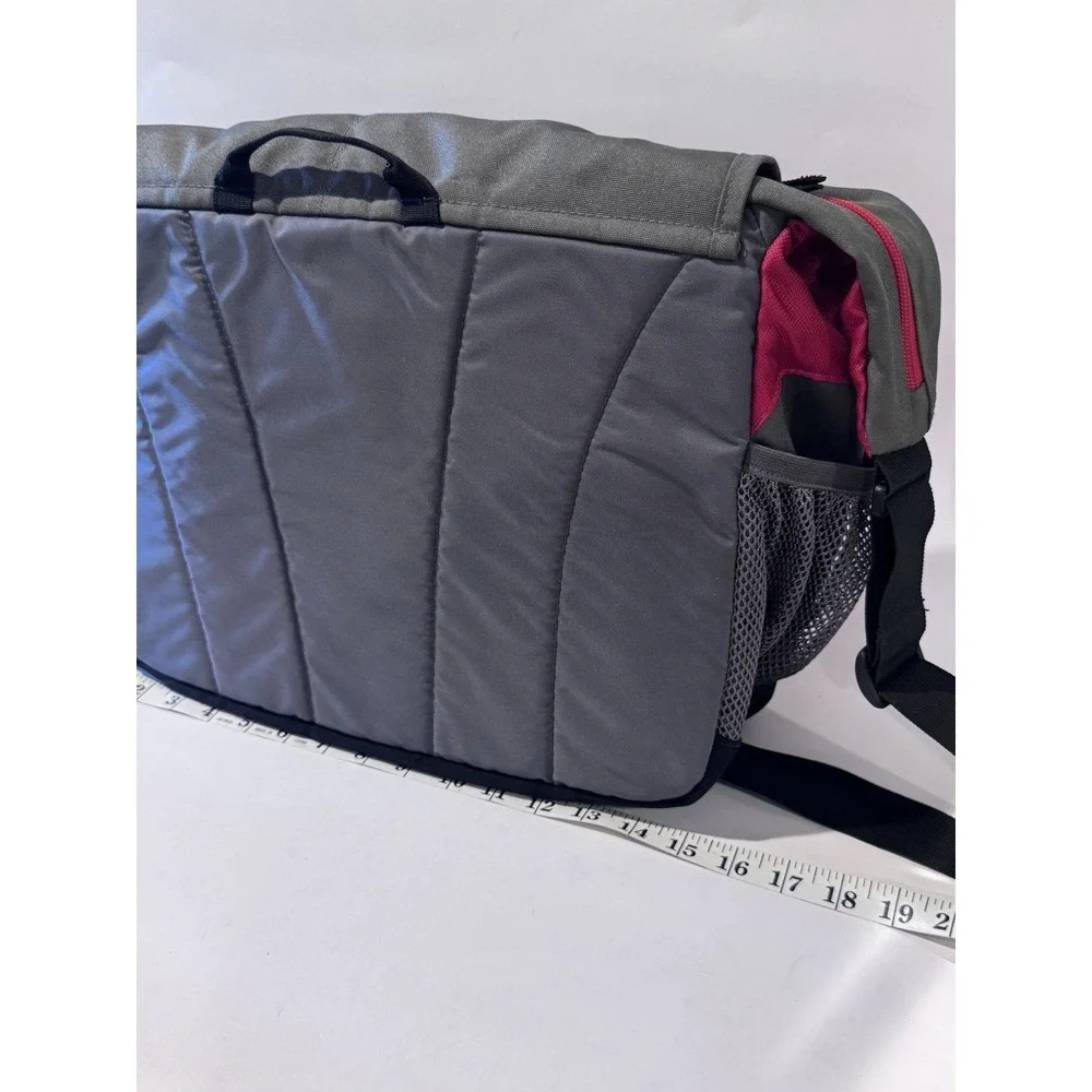 JanSport Crossbody Messenger Bag Red & Grey College Student‎ Travel Unisex LNC